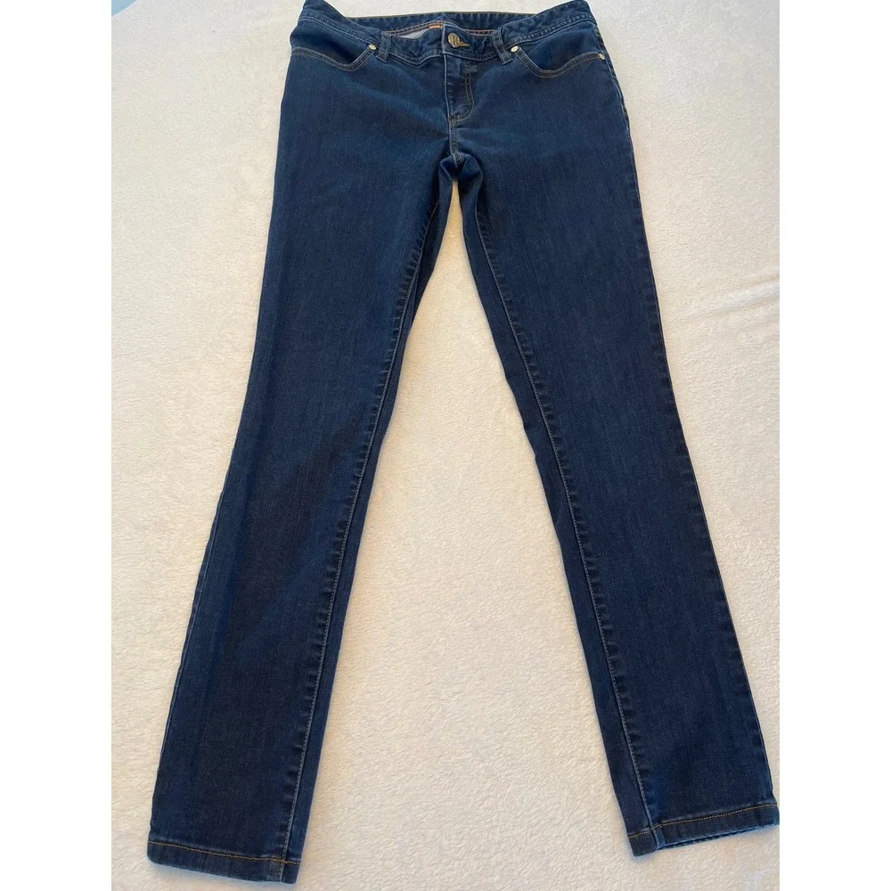Tory Burch Denim Legging‎ Jeans Dark Wash Size 29